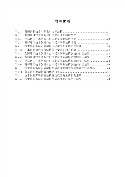 技术创新对中国出口贸易商品结构区域差异的影响分析