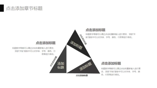 无色主义设计风格商务通用PPT模板
