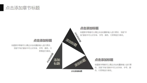 无色主义设计风格商务通用PPT模板
