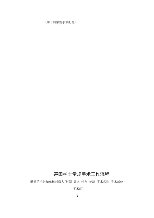 手术室工作标准流程图.docx