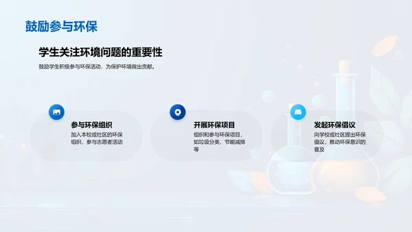 化学在环保中的应用PPT模板