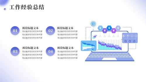 简约商务年终工作总结汇报PPT