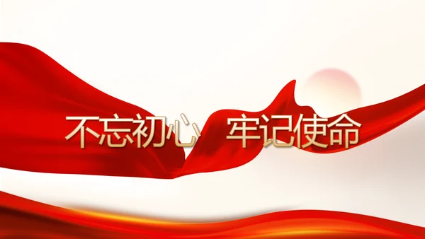 红色党建党支部年终工作总结PPT党课