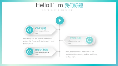 蓝色简约医疗医学行业动态PPT
