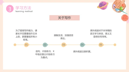 新学期开学第一课家长会PPT模板