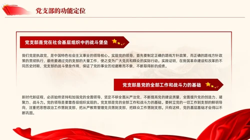 党支部基础知识学习解读党课课件ppt党建