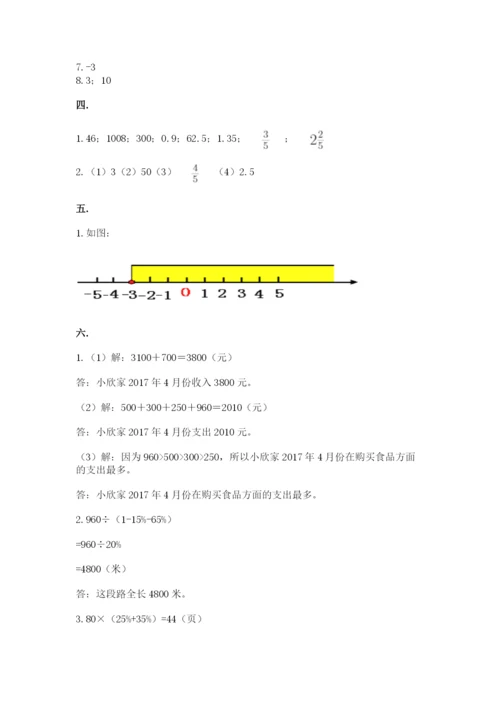 浙教版数学小升初模拟试卷精品【典优】.docx