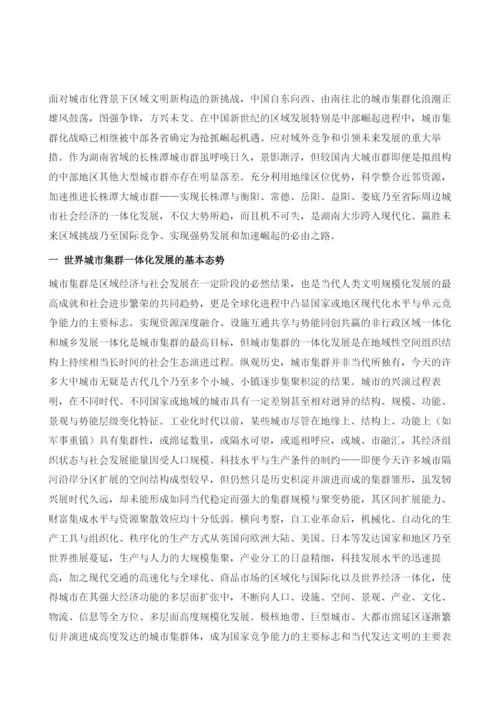 长株潭大城市群一体化战略研究.docx