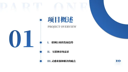 蓝色商务创新创业商业计划书PPT模板