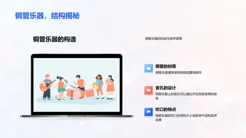 乐器分类与发声PPT模板