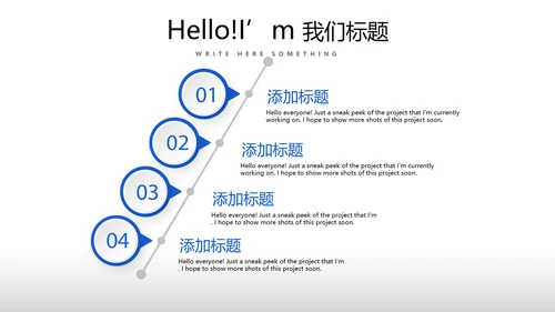 蓝色简约医药行业动态PPT