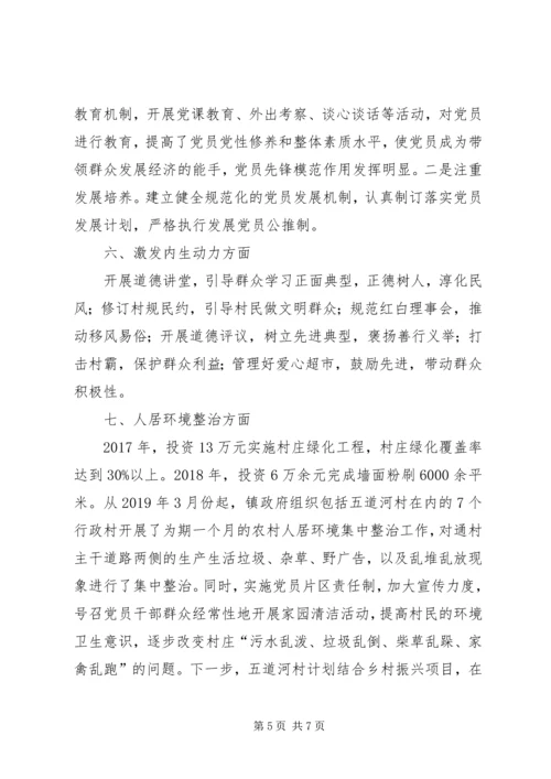 某村XX年巩固提升计划.docx