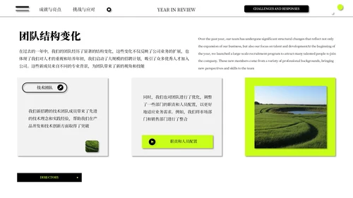 黑绿简约高级感年中总结通用PPT模板