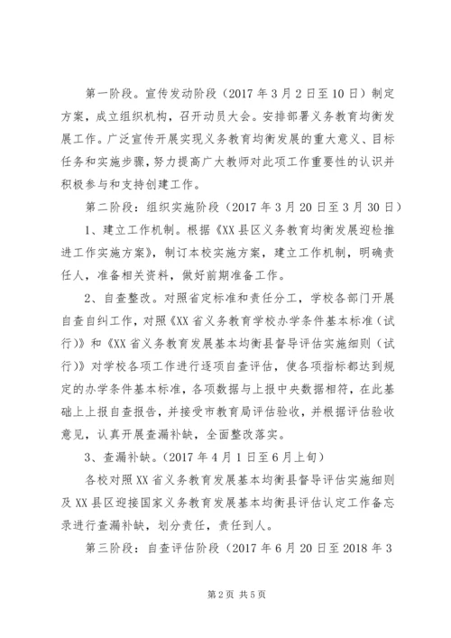 辉岩小学义务教育均衡发展迎国检应急方案5篇 (4).docx