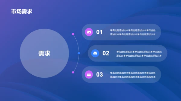 蓝紫简约产品经理岗位竞聘PPT