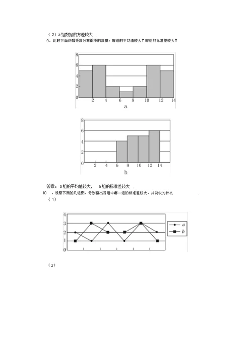 高中数学第2章统计2.3总体特征数的估计2.3.2方差与标准差知识导引学案苏教版必修3