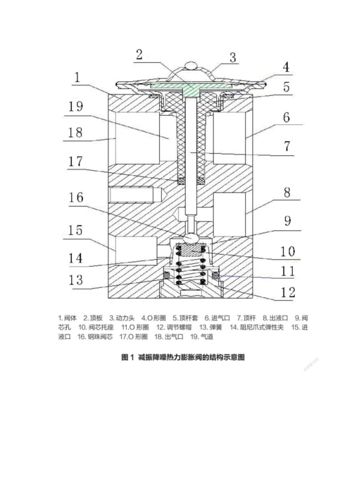 一种减振降噪热力膨胀阀的设计.docx