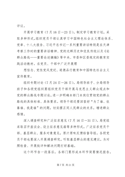 安监局党的群众路线教育实践活动调研工作实施细则.docx