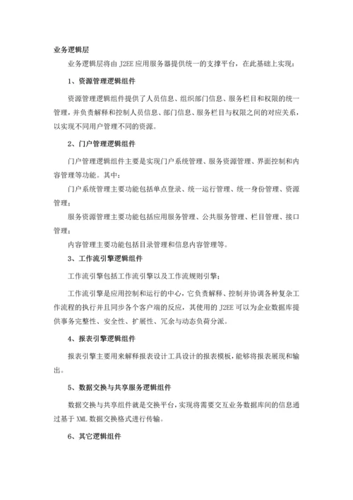 门户基础框架平台建设设计方案.docx