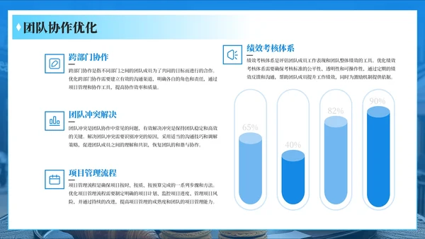 蓝色简约风企业介绍PPT模板_科技企业人才培养与团队建设简介PPT模板