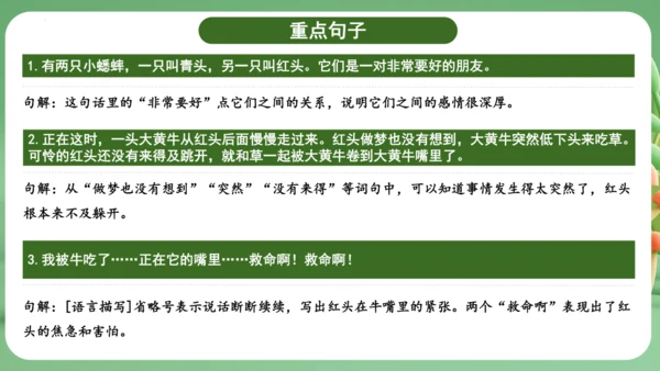 统编版2024三年级语文上册第三单元复习   课件