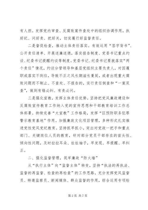 监察局党风廉政建设和反腐败工作计划.docx