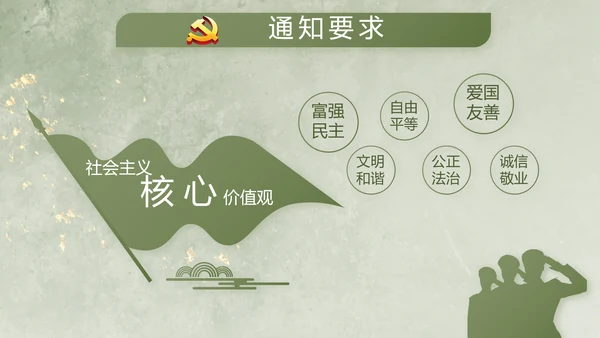 欢送退伍老兵八一部队教育演讲PPT
