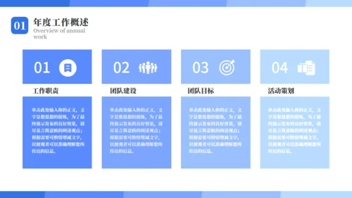 市场部年度工作总结汇报通用PPT模板