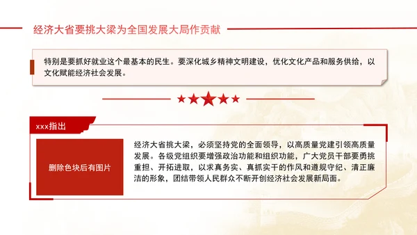 重要领导参加江苏代表团审议强调经济大省要挑大梁党课PPT