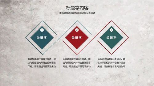 手绘水彩森系复古怀旧风花卉ppt动态模板