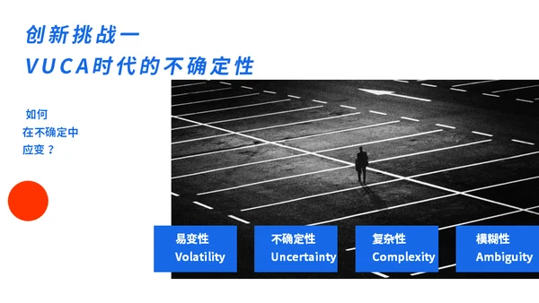 时尚前沿互联网行业红蓝通用PPT模板
