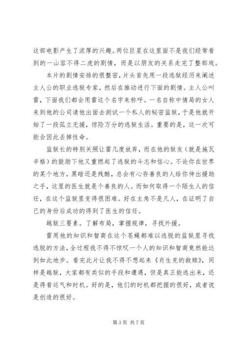 金蝉脱壳观后感集锦.docx