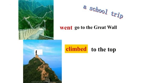 Module 5 Unit 1  We went to the Great Wall 课件(共30张