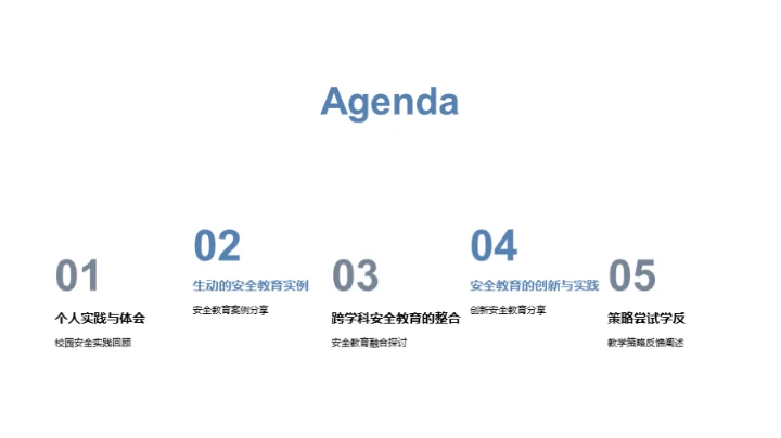 安全教育新策略