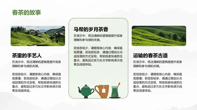 春茶的故事-茶叶PPT