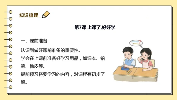 【学霸提优】第二单元《过好校园生活》重难点梳理 课件