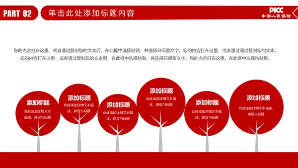 PICC中国人民保险公司年年终总结PPT