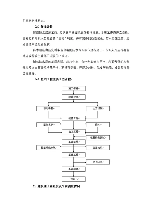 房建工程初步施工组织计划