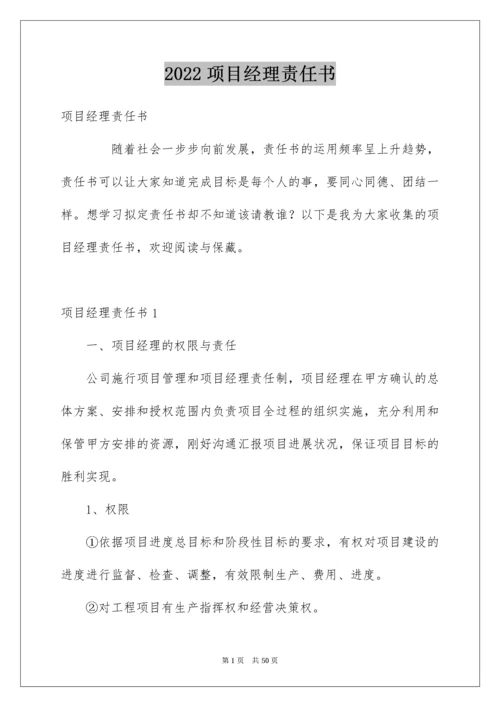 项目经理责任书.docx