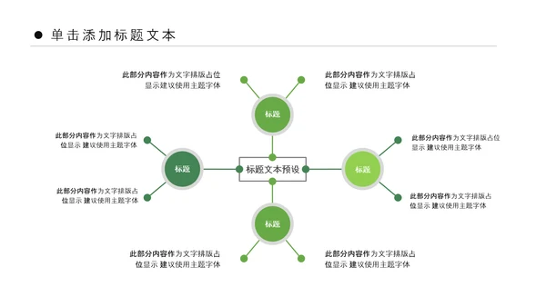 绿色清新亲子游活动策划快乐一家人PPT模板