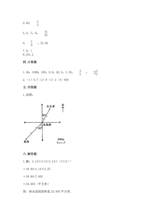 小升初数学期末测试卷（夺冠系列）.docx