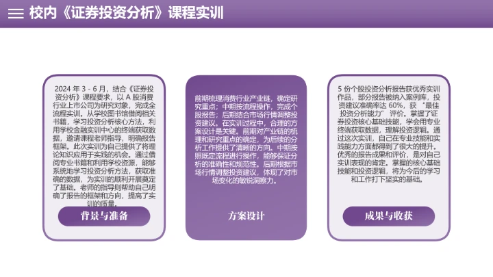 会计学专业大学生职业生涯规划职业生生涯发展展示PPT模版