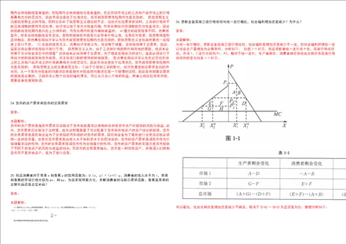 考研考博太原城市职业技术学院2023年考研经济学全真模拟卷3套300题附带答案详解V1.2