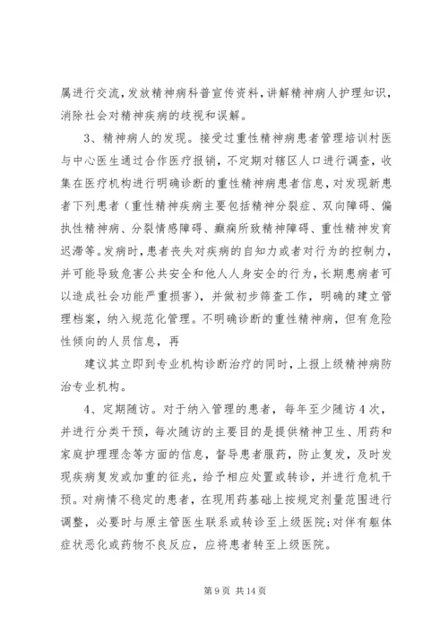 精神科工作计划.docx