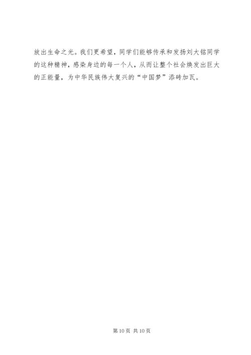 学习刘大铭事迹心得体会2大全.docx