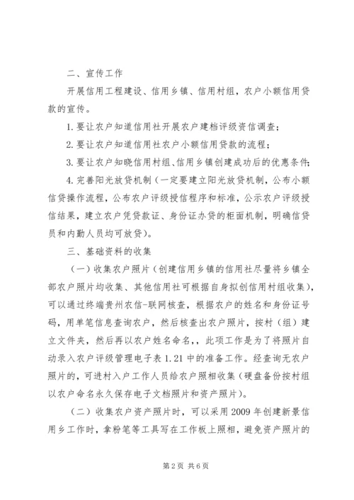 信用村组、乡镇申报操作 (2).docx