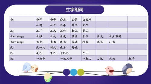 统编版2023-2024学年一年级语文上册单元复习第六单元（复习课件）