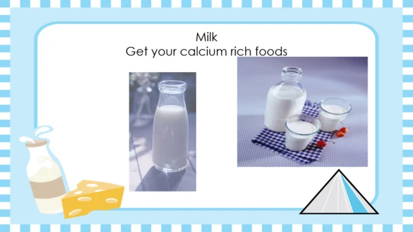 食物儿童英语教学通用PPT模板