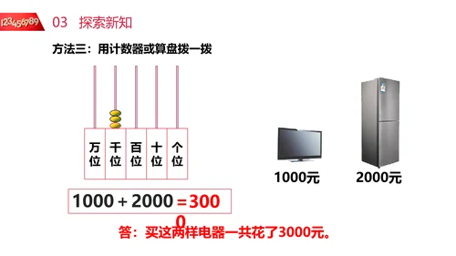 小学二年级数学整百整千数加减法PPT课件