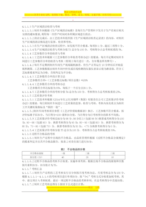 工艺质量控制与监督管理考核办法.docx